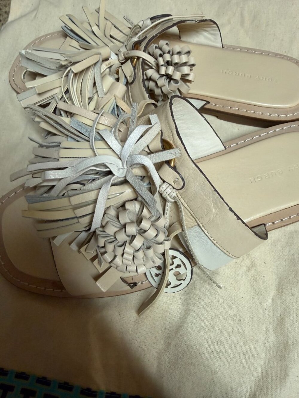 Tory Burch Leather Sandals - Picture 4 of 6